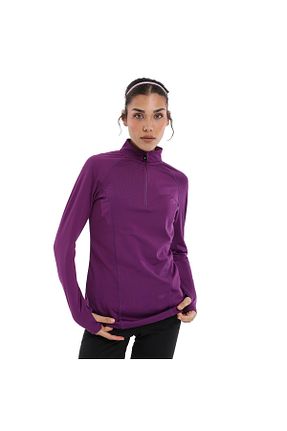 سوئیشرت اسپرت بنفش زنانه رگولار Sportive - کد 886771851