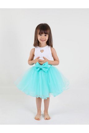دامن سبز بچه گانه بافتنی NSMLİFE - کد 886787431