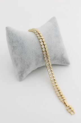 دستبند استیل (فولاد) زرد زنانه استیل (فولاد) XUPING JEWELRY - کد 886757471