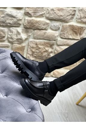 کفش کژوال مشکی مردانه پاشنه کوتاه (1 - 4 سانتی متر) ByItallanoshoes - کد 886837421