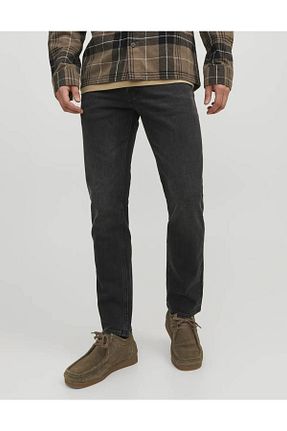 شلوار جین مشکی مردانه رگولار Jack & Jones - کد 887028036