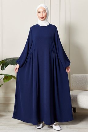 لباس حجاب سرمه ای زنانه رگولار fistan - کد 886879209