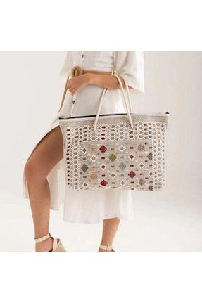 کیف دوشی رنگی زنانه پارچه ای Lesam collection - کد 852728573