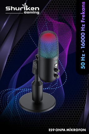 میکروفن مشکی Shuriken - کد 868944499