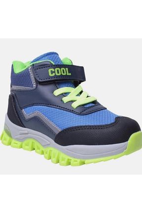 بوت / نیم بوت آبی بچه گانه چرم مصنوعی Cool - کد 795535453
