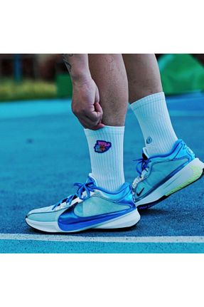 کفش بسکتبال آبی مردانه چرم مصنوعی Nike - کد 887016033