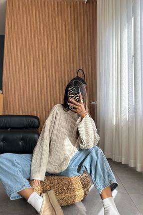 پلیور زنانه Saç Örgü Jose Clothing - کد 882948347