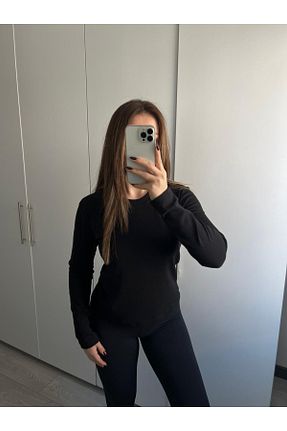بلوز مشکی زنانه ساده songül özdeş - کد 887008612