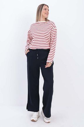 شلوار گرمکن حجاب سرمه ای زنانه رگولار ALLDAY - کد 886999955