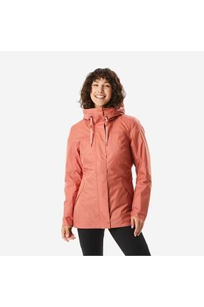 کاپشن قهوه ای زنانه اسلیم فیت Decathlon - کد 887010216