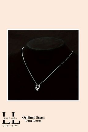 گردنبند استیل ( فولاد ) زنانه استیل ضد زنگ Luxe Loom Zarafetin Işıltısı - کد 887015765