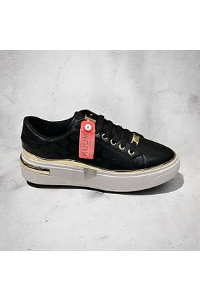 کفش اسنیکر مشکی زنانه بند دار STOKS SHOES STORE - کد 887022113