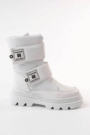 بوت برفی سفید بچه گانه پارچه ای Demashoes - کد 887036078