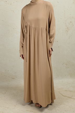 لباس حجاب بژ زنانه رگولار ZÜLAYS - کد 887022830