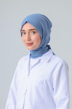 روسری آبی پنبه ای Viridi Medical Fashion - کد 887084296
