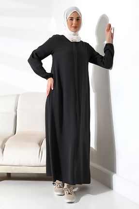 کلاه و ابایا مشکی زنانه پنبه پلی استر ihvanonline - کد 665607419