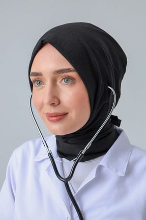 روسری مشکی پنبه ای Viridi Medical Fashion - کد 887084938