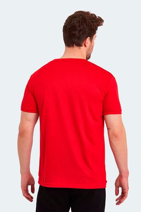 تیشرت قرمز مردانه رگولار Slazenger - کد 683608680