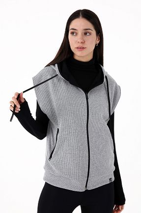 سوئیشرت اسپرت طوسی زنانه رگولار Scorp - کد 877891809
