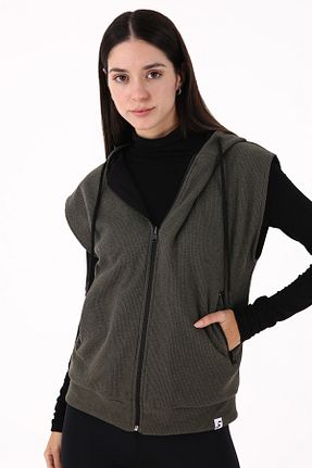 سوئیشرت اسپرت خاکی زنانه رگولار Scorp - کد 877886954