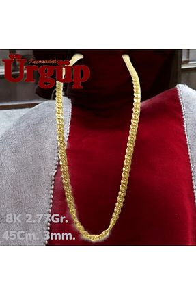 گردنبند طلا طلائی زنانه 8 عیار ÜRGÜP TAKI - کد 887137801