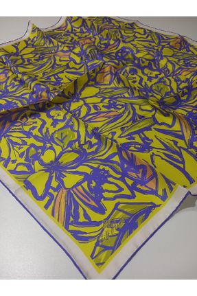 روسری زرد İpek Tivil Silk Home - کد 828224125