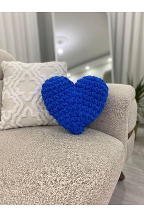 بالش سرمه ای مخملی Home - کد 887255209