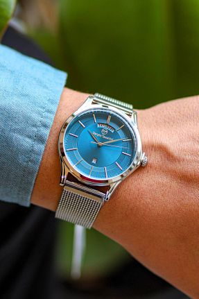 ساعت مچی آبی مردانه 44 میلی متر Sergio Tacchini - کد 886139186