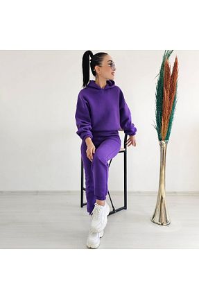 ست گرمکن طوسی زنانه پنبه ای Altı Üstü Butik - کد 863671763