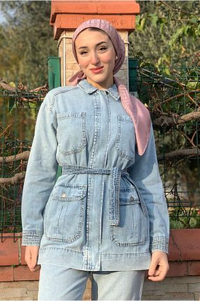 ست گرمکن حجاب سرمه ای Relaxed Moda Rosa - کد 887289524