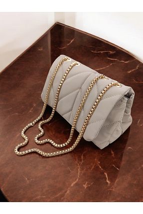 کیف دوشی سرمه ای زنانه چرم مصنوعی Zmr bags - کد 887184846