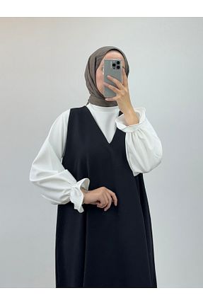 لباس مشکی زنانه بافتنی CHUL - کد 887310875