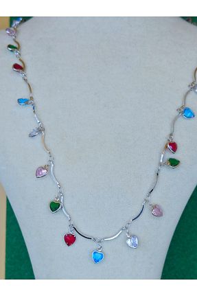 گردنبند جواهر زنانه برنجی Gül Accessory - کد 887246639