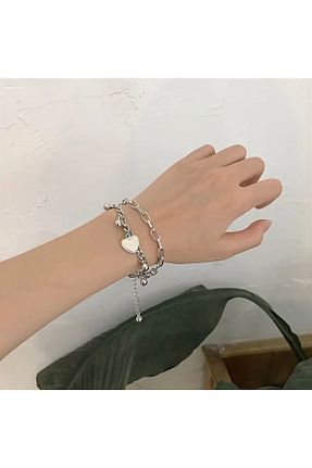 دستبند استیل (فولاد) زنانه استیل (فولاد) Universal - کد 887254460