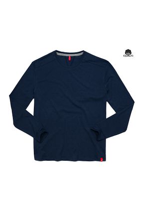 تیشرت آبی مردانه رگولار CottonLand - کد 887284623