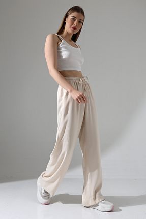 شلوار حجاب نباتی زنانه مخلوط پلی استر winmoda - کد 887364700