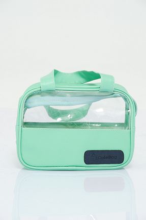 کیف آرایش فیروزه ای COLE BAG - کد 883607171