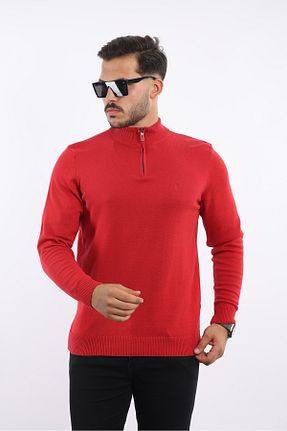 پلیور قرمز مردانه ساده rugatchi - کد 887303401
