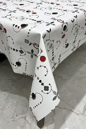 رومیزی طوسی نایلون Pimula home - کد 887358521