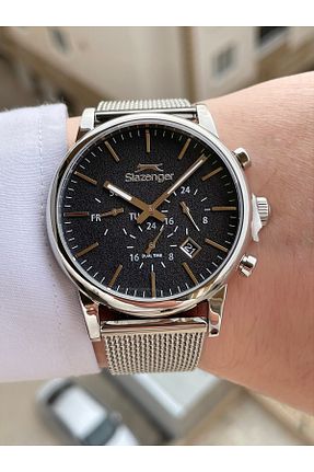 ساعت مچی متالیک مردانه 43 میلی متر Slazenger - کد 887294414