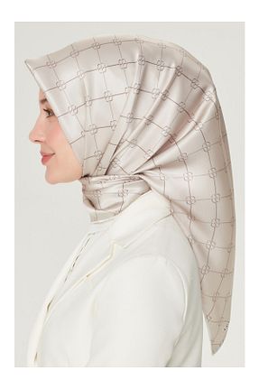 روسری بژ İpek Tivil Armine - کد 887348970