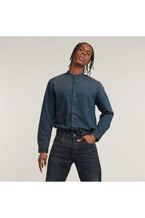 پیراهن سرمه ای مردانه رگولار G-STAR RAW - کد 887356656
