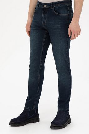 شلوار جین خاکی مردانه پاچه تنگ U.S. Polo Assn. - کد 887370160