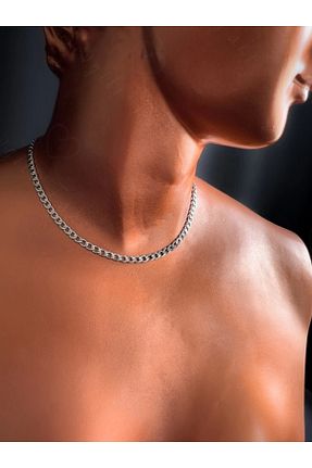 گردنبند استیل ( فولاد ) زنانه استیل ضد زنگ SEVGİLİ TAKI - کد 826563801