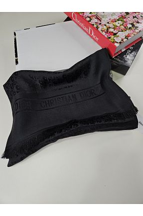 شال مشکی زنانه ابریشم Butik - کد 887384055