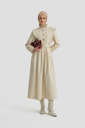 لباس حجاب بژ زنانه Relaxed Armine - کد 887495583