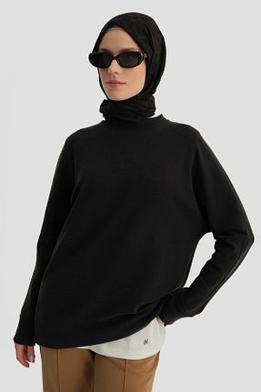تونیک حجاب طوسی زنانه بافتنی Armine - کد 885757773