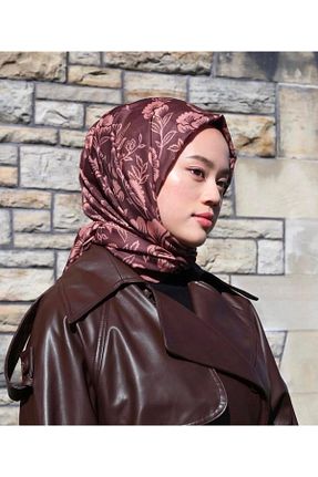 شال قهوه ای زنانه başörtü dükkanı - کد 887409768