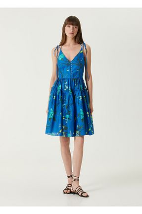 لباس بژ زنانه بند دار Erdem - کد 887423316