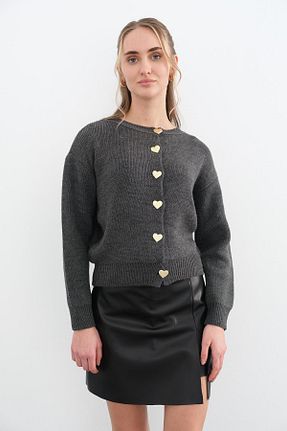 رویه طوسی زنانه اکریلیک Qutu Butik - کد 887464055
